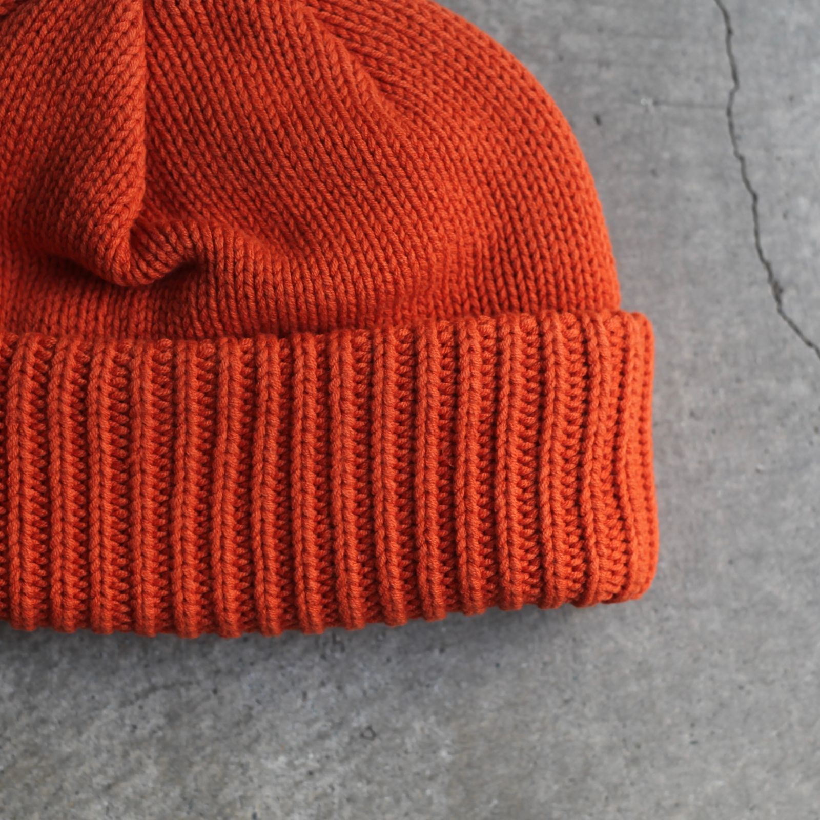 【残りわずか】Knit Cap(ORANGE)