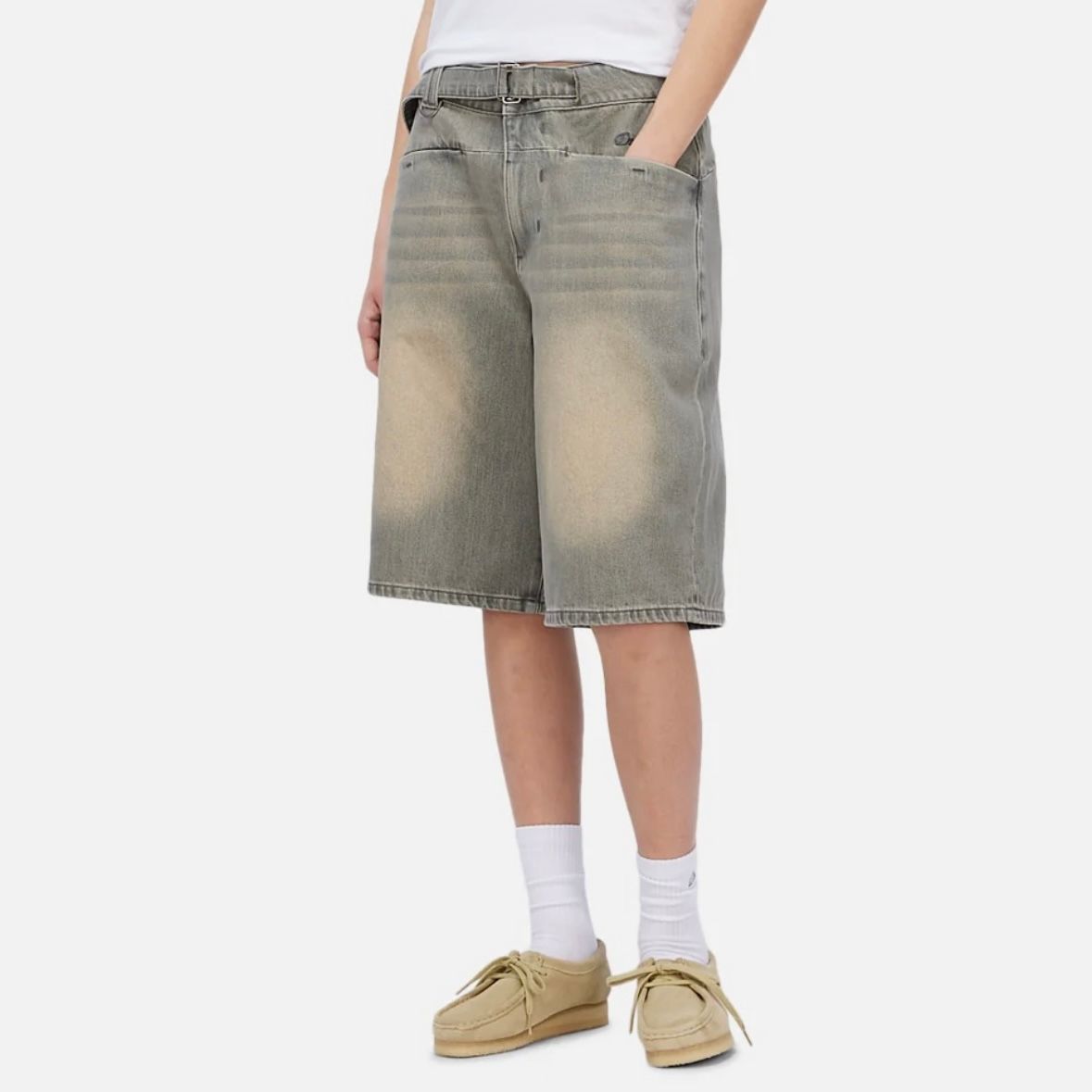 【残りわずか】Tech Denim Shorts