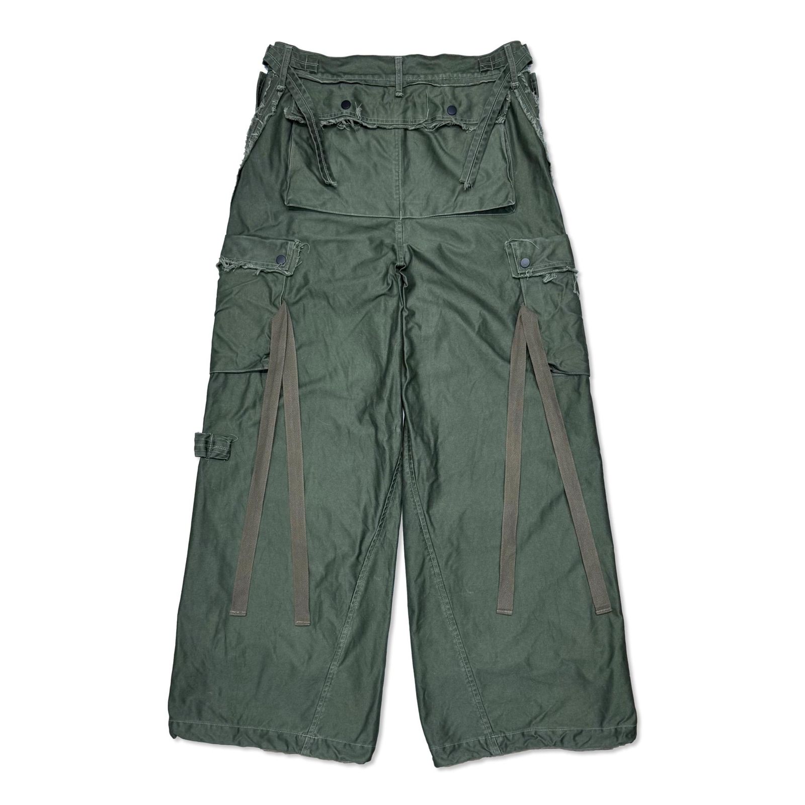 【残り一点】Slash Seam Twist Cargo Pants(PIGMENT DYED MOLESKIN)