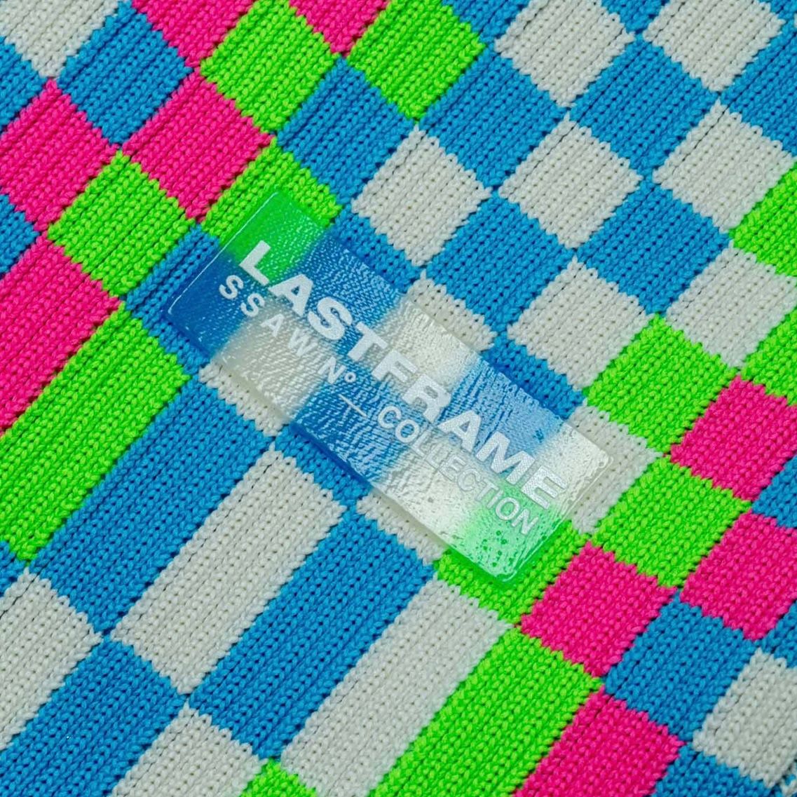 【残りわずか】Multi Ichimatsu Market Bag_Small