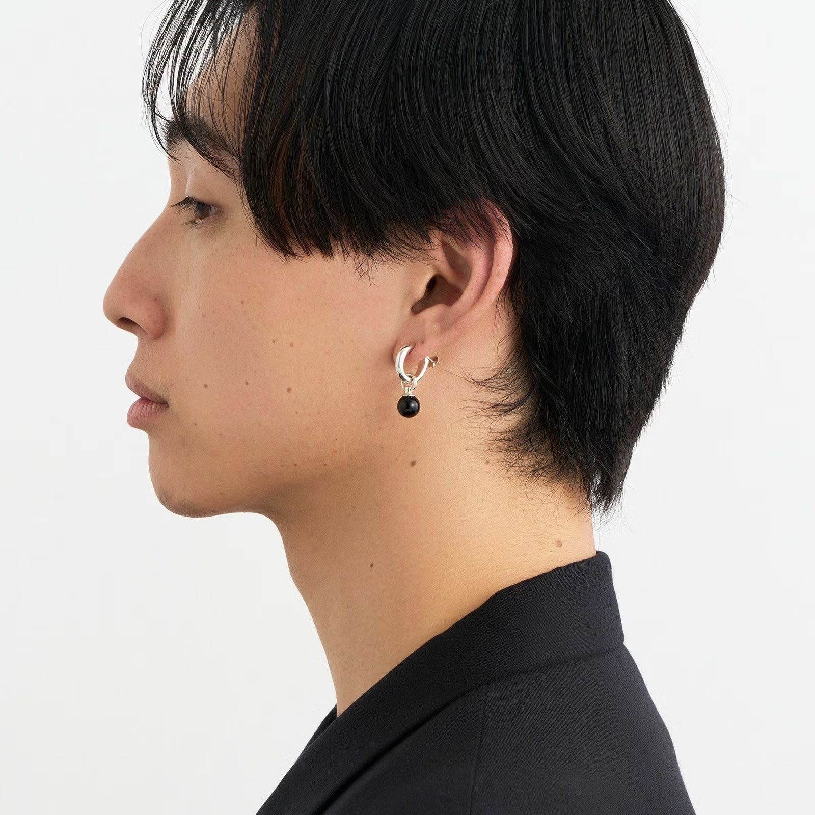 【お取り寄せ注文可能】Stone Ball Earring