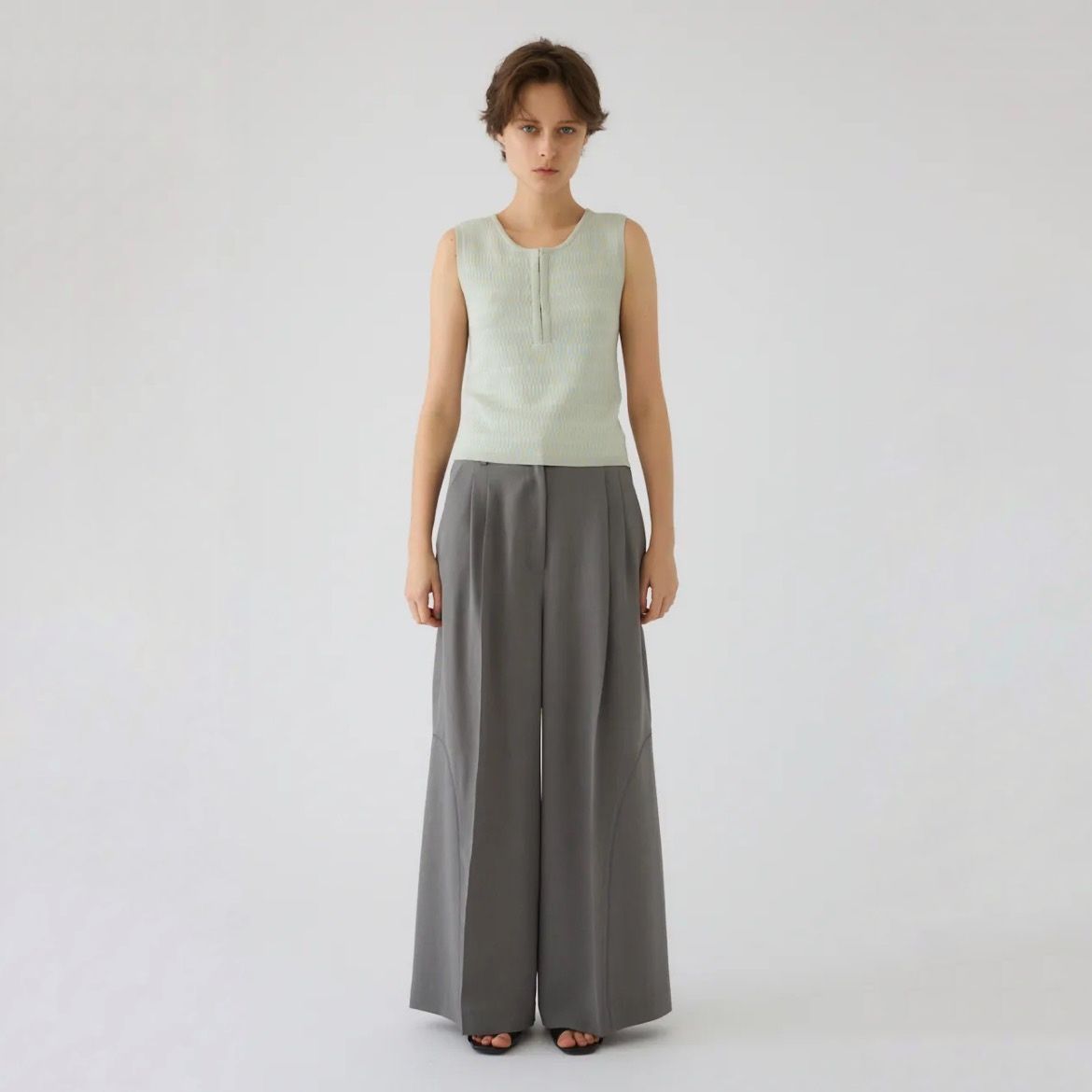 【残り一点】Round Neck Hook Tank