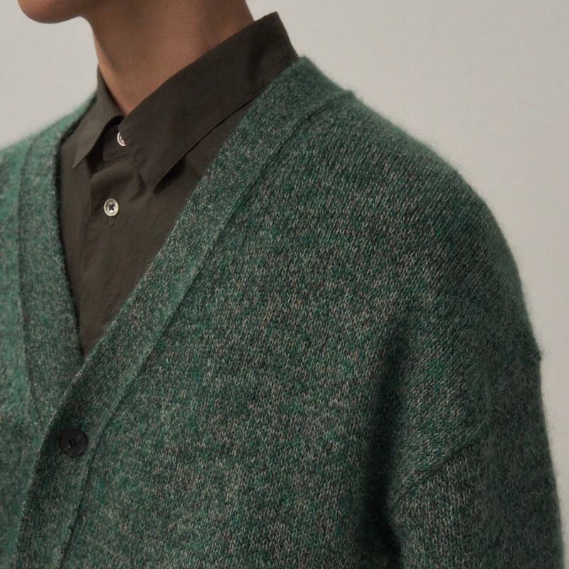 【残り一点】Wool Alpaca Mohair Oversized Cardigan