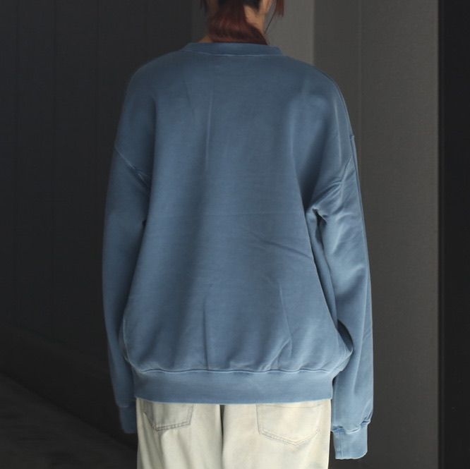 【残り一点】Pigment Crew Neck Sweat