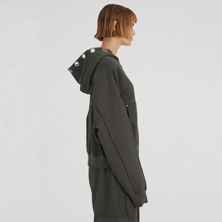 【残り一点】Eyelet Hoodie Parka