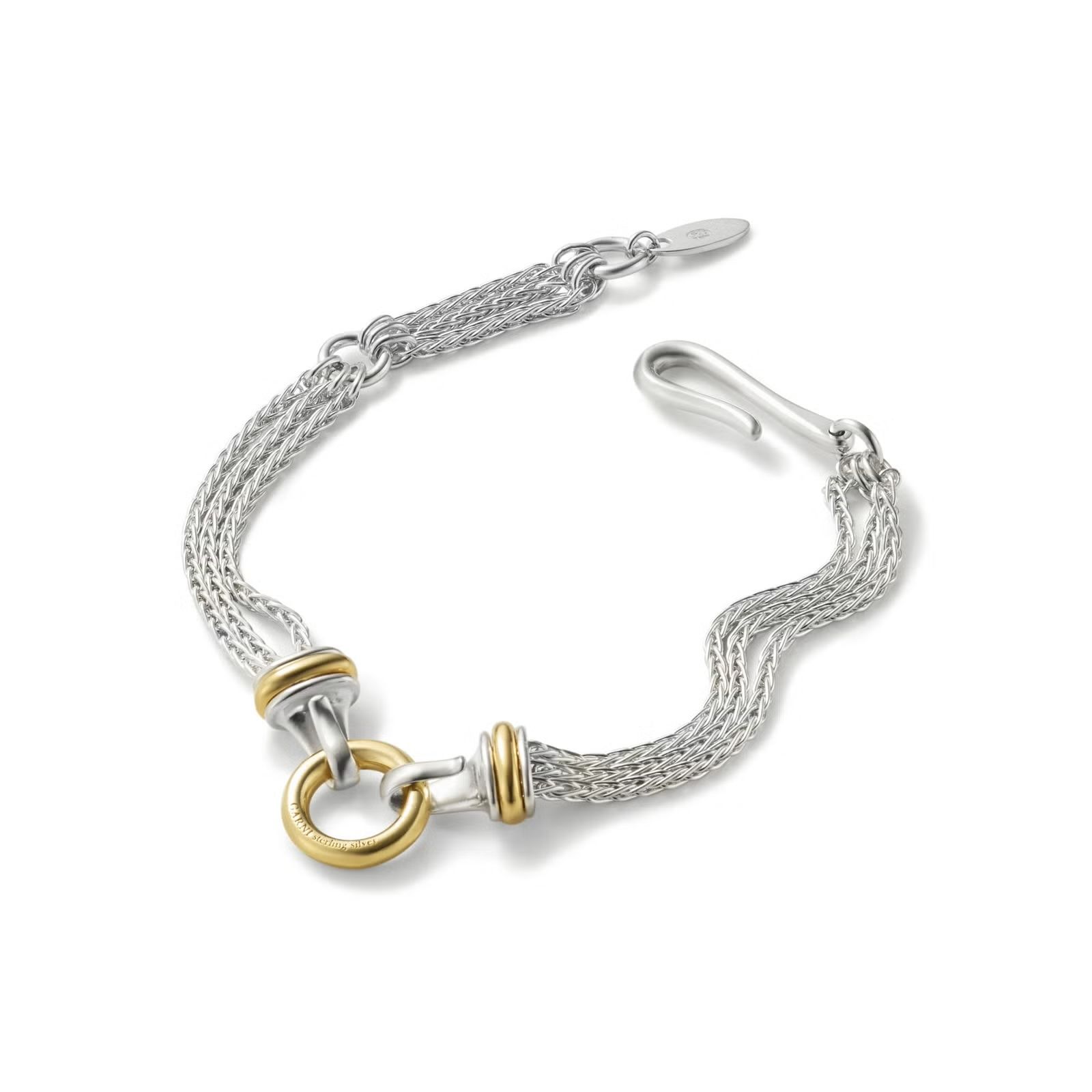 【お取り寄せ注文可能】Circle 3 Chain Bracelet