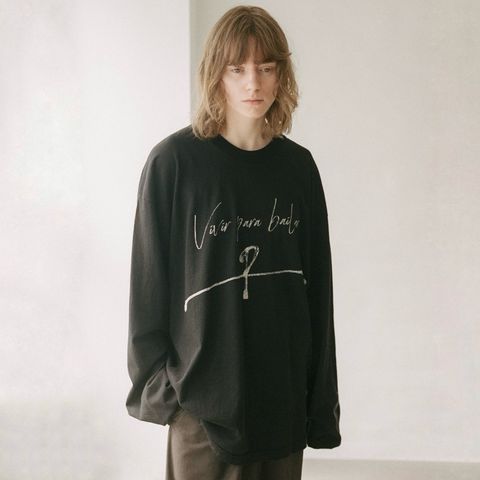 【残りわずか】Oversized Garment Dye L/S T-Shirt