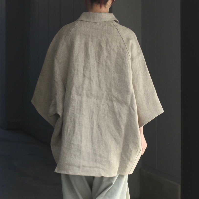 【残り一点】オーバーサイズレギュラーカラーシャツ S/S