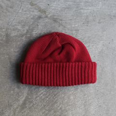 【再販売通知受付可能】Knit Cap(RED)
