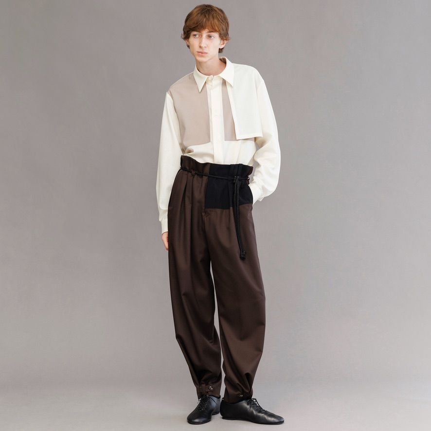 【残り一点】Bicolor Squeeze Slacks