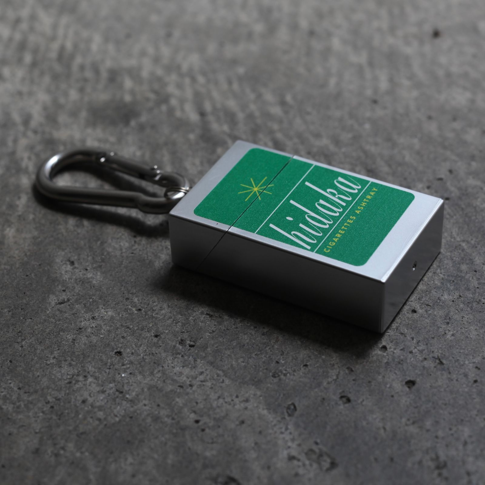 【残り一点】Portable Ash Tray_HI-LITE(GREEN)