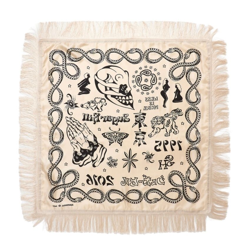 【残り一点】Fringe Slik Scarf