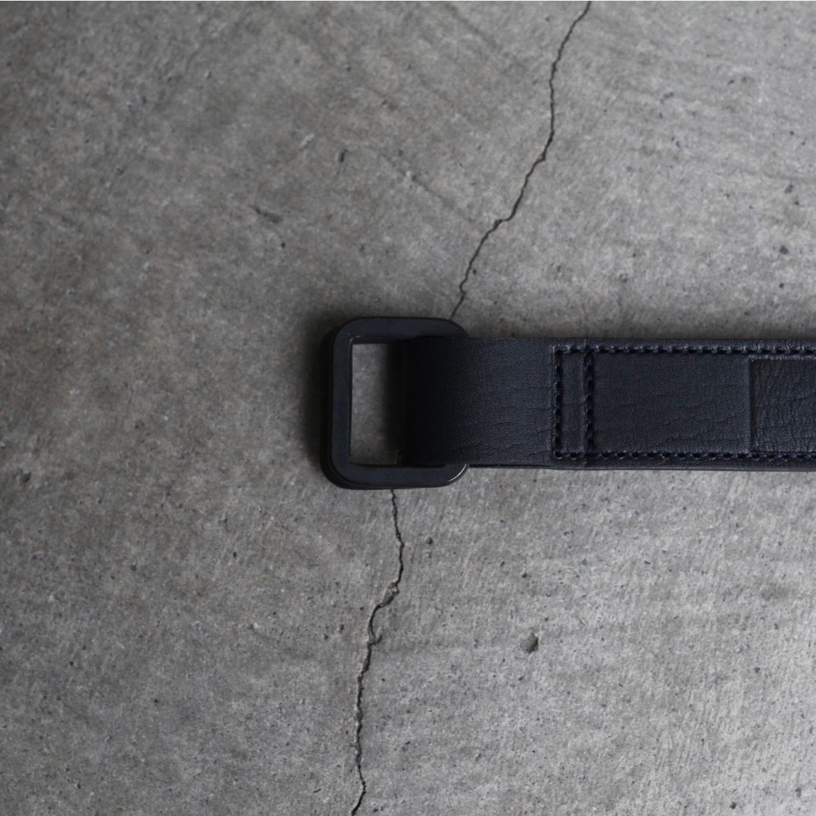 【残りわずか】Leather Belt(RECTANGLE BUCKLES)
