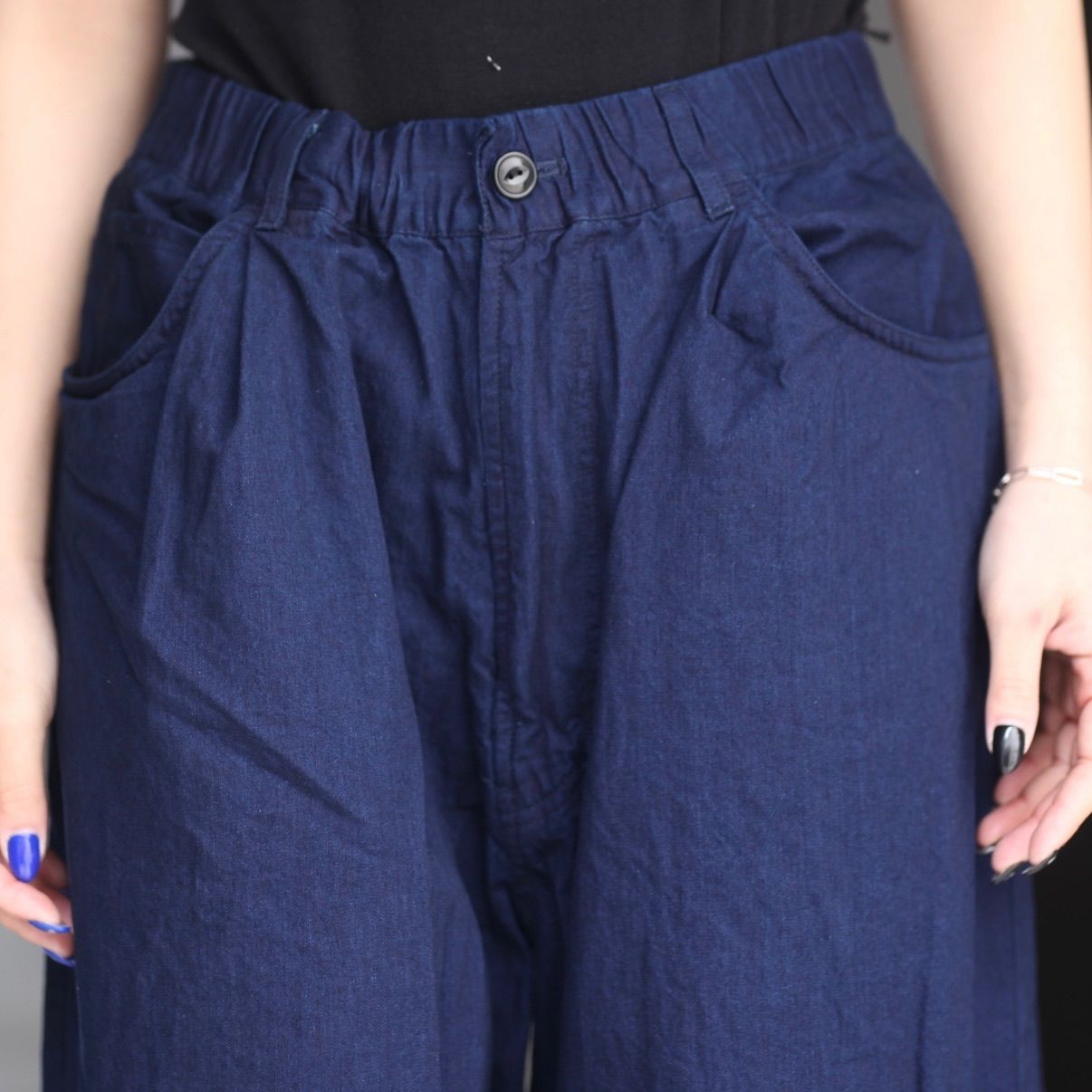 【残り一点】6ozワイドデニムパンツ(ONE WASH)