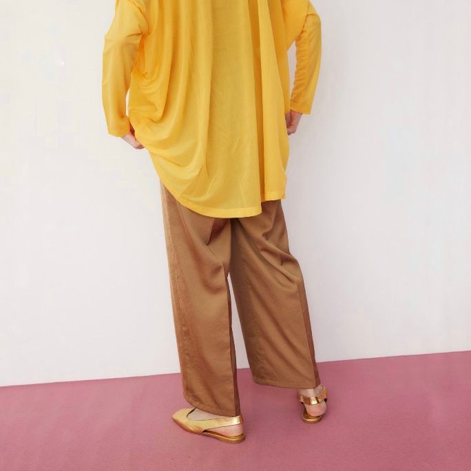 【残り一点】Center Press Satin Pants