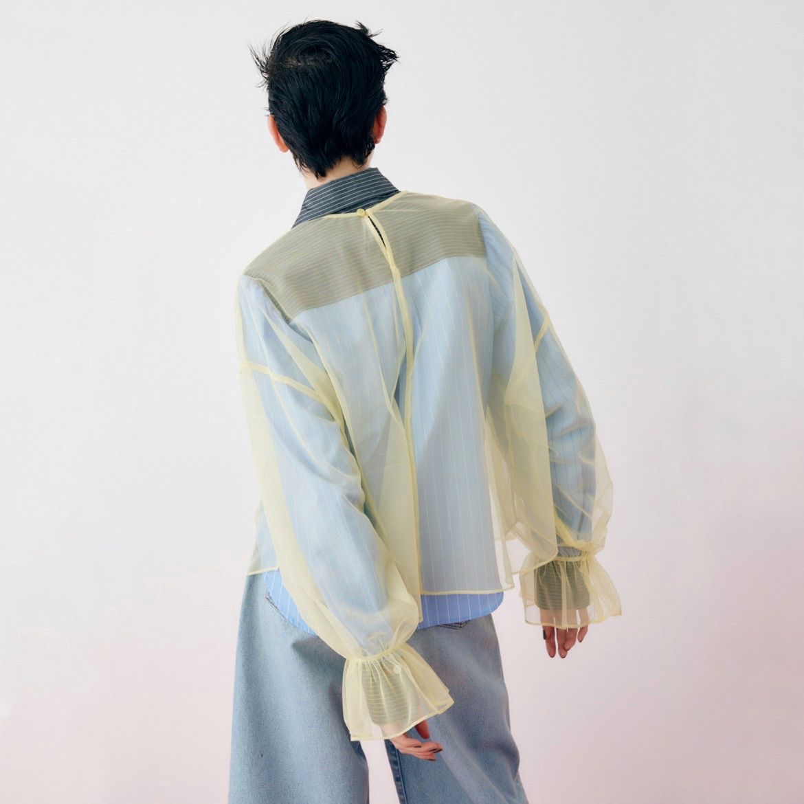 【残り一点】Tulle Blouse