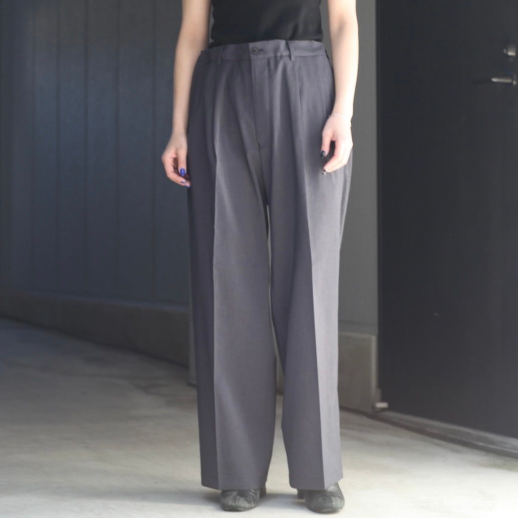 【残り一点】Double Pleated Trousers