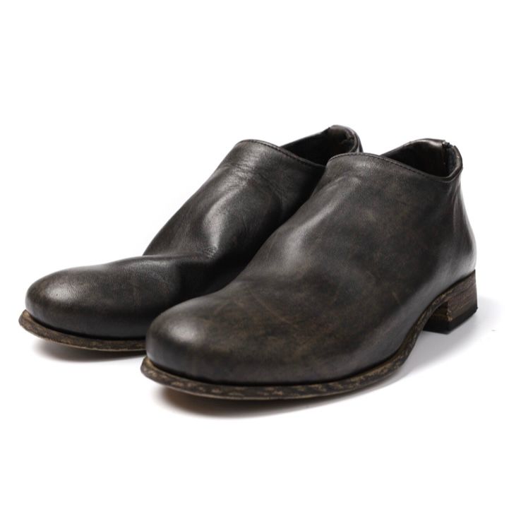 レザー種類 : CORDOVAN SPLIT(BLACK)
※商品ページ画像のレザー及び、仕様はサンプルとしてご覧ください。