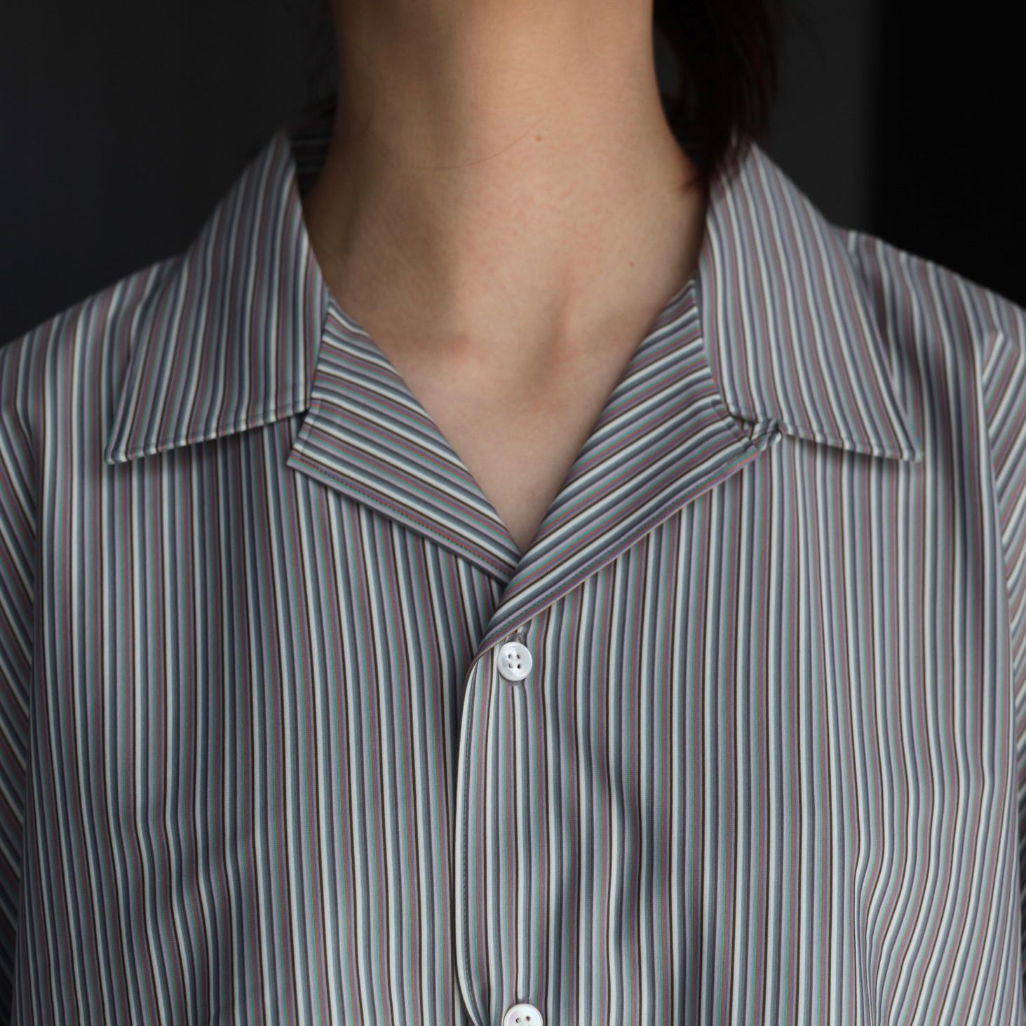【残り一点】46G Stripe Ether Shirt
