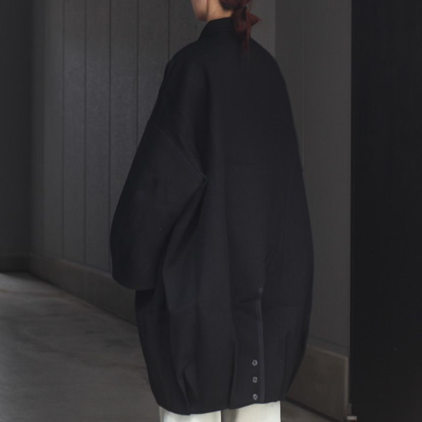 【残り一点】Balooned Cocoon Coat