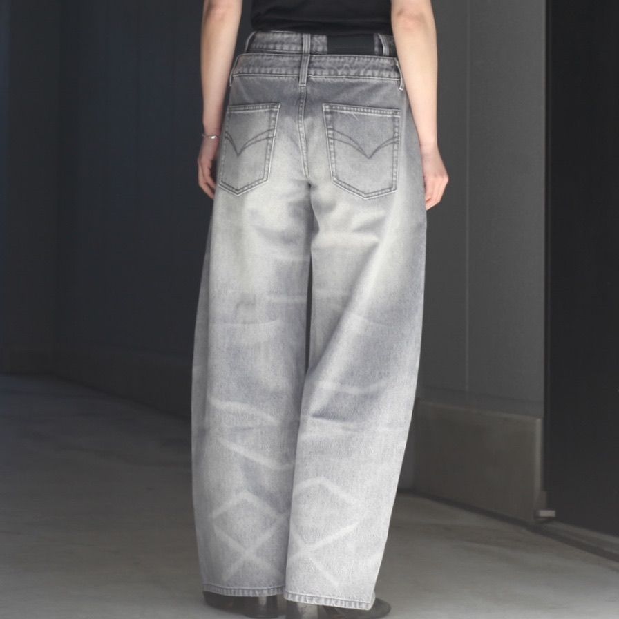 【残り一点】Double Waist Denim Trousers