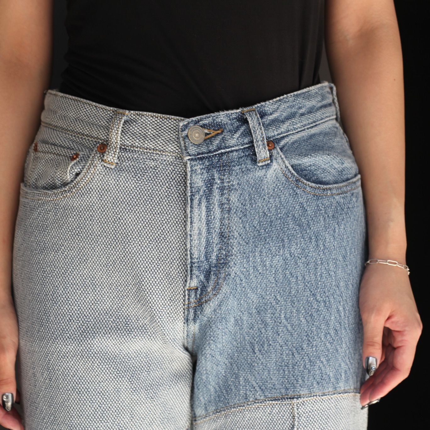 【残り一点】Wave Panelled Pants