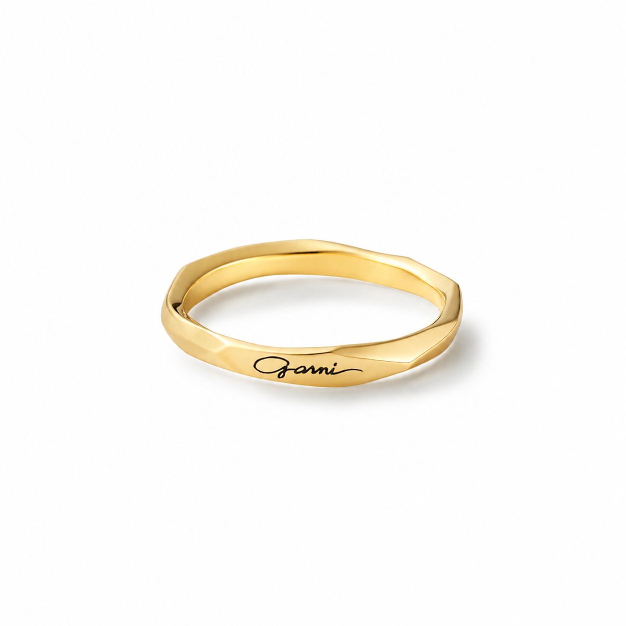 【お取り寄せ注文可能】Crockery Ring SS(K18 YELLOW GOLD)