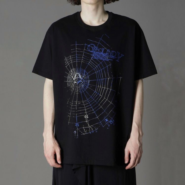 A17278 グラウンドY×ワンピース バックロゴプリントTシャツ 黒 4 A17278 グラウンドY×ワンピース バックロゴプリントTシャツ 黒 4