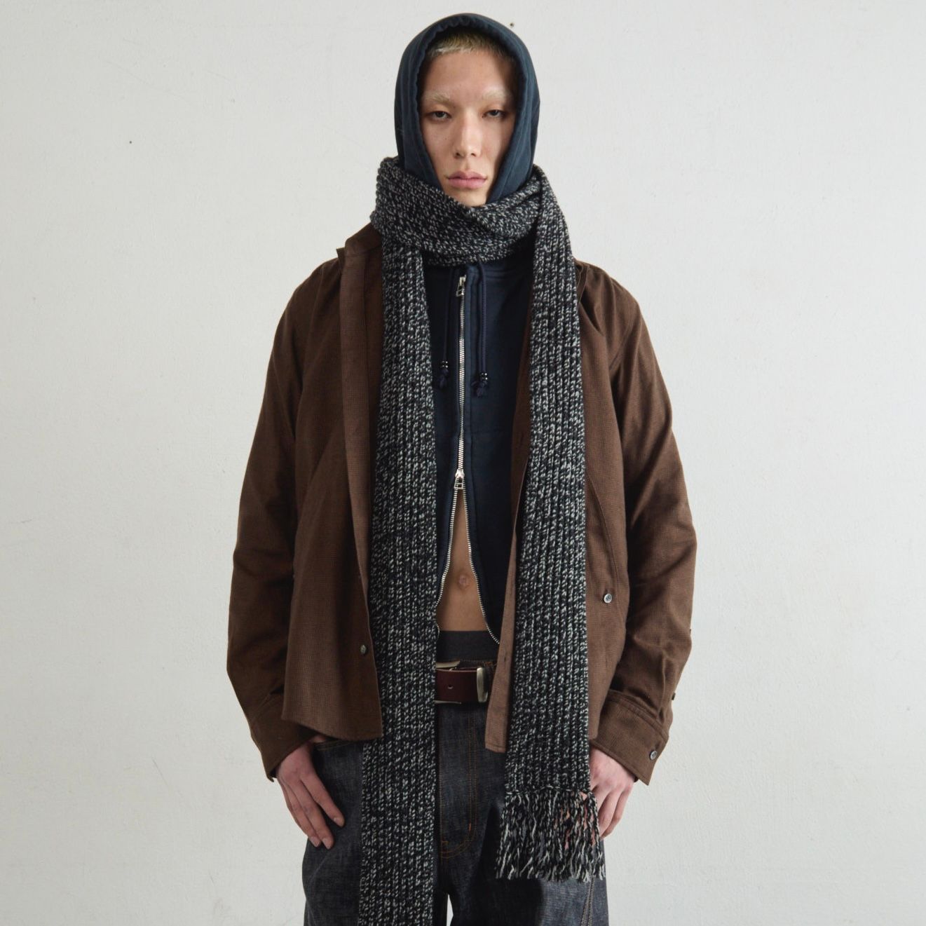 【残りわずか】Narrow Extra Long Muffler