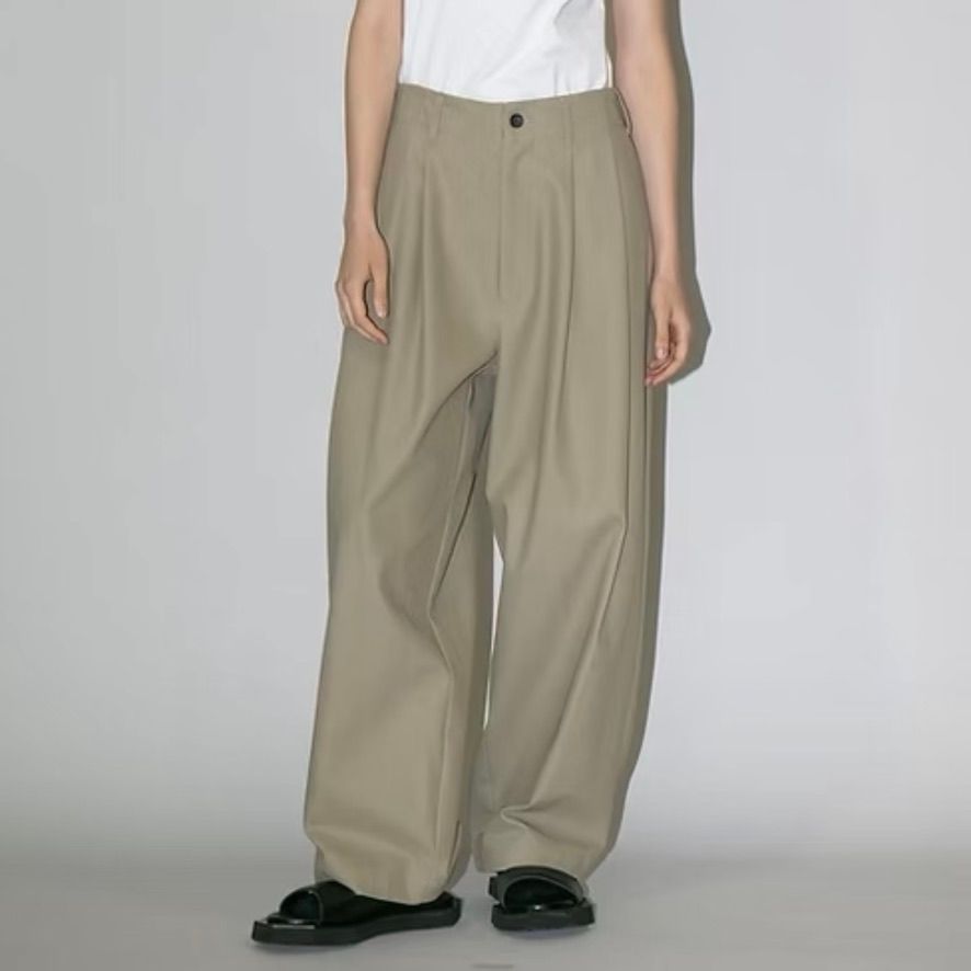 【残り一点】コットンツイルイージーパンツ