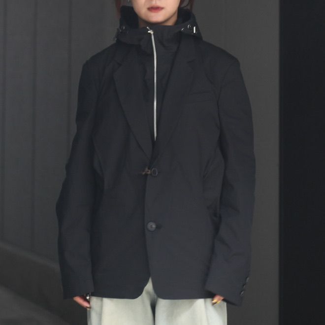 【残り一点】Detachable Hooded Blazer
