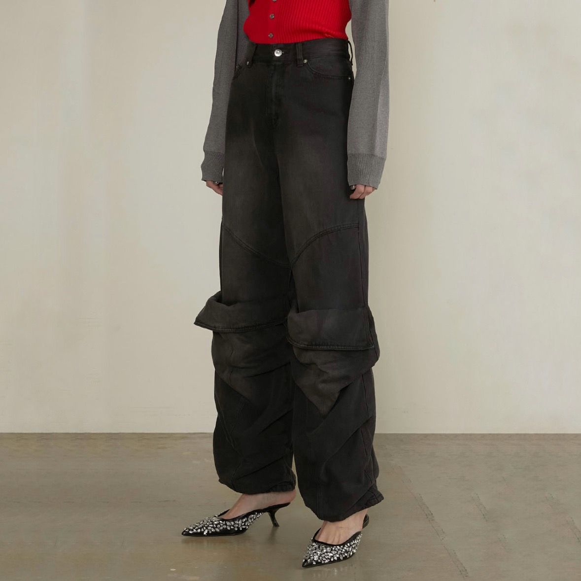 【残り一点】Fake Boots Denim