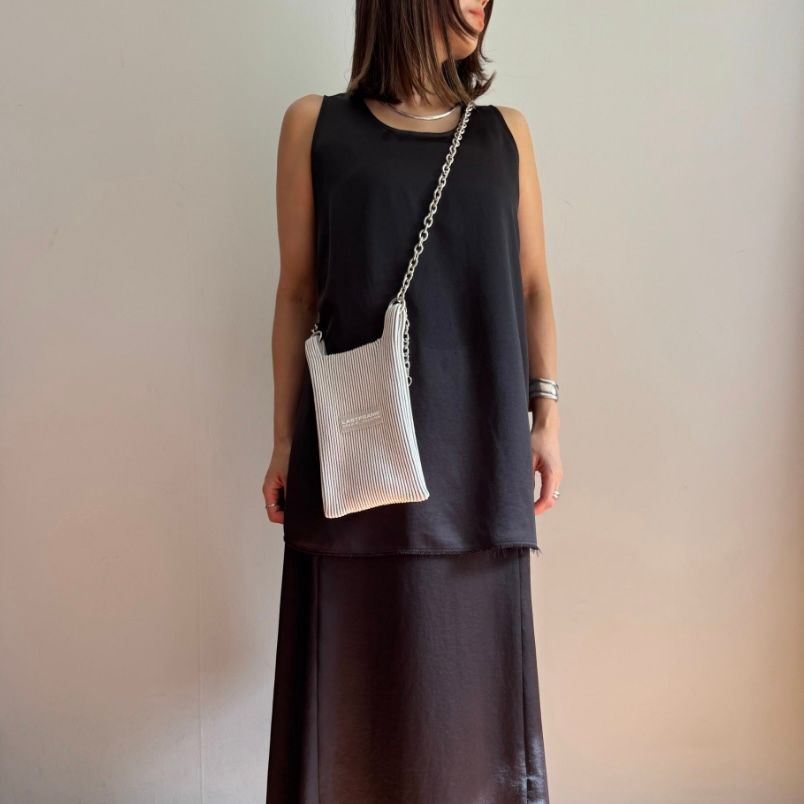 【残り一点】Kyoto Metallic Market Bag_Mini(CHAIN)
