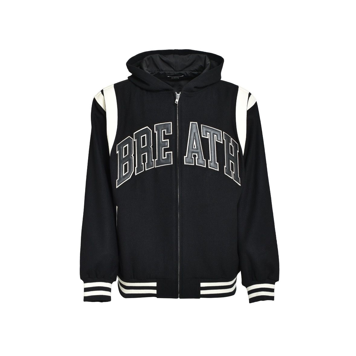 【残り一点】Arch Logo Hooded Versity Jacket