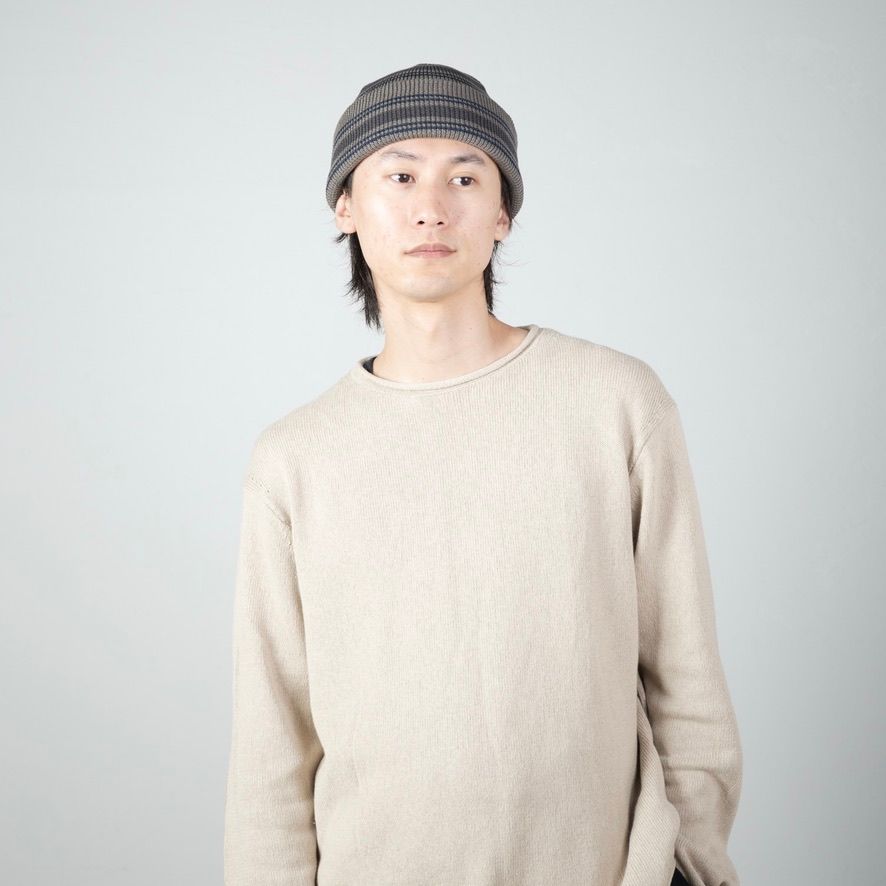 【残り一点】RV Border Short Beanie