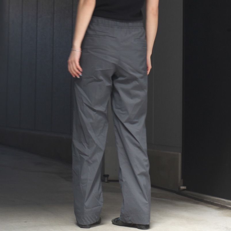 【残り一点】Wide Tailored Pants(QUINN_NYLON)