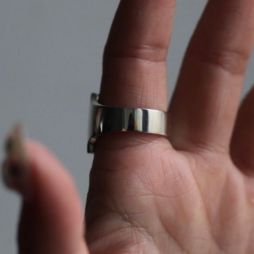 【残り一点】Molding Ring(WHITE)