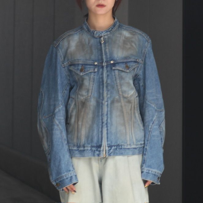 【残り一点】Denim Motorcycle Jacket
