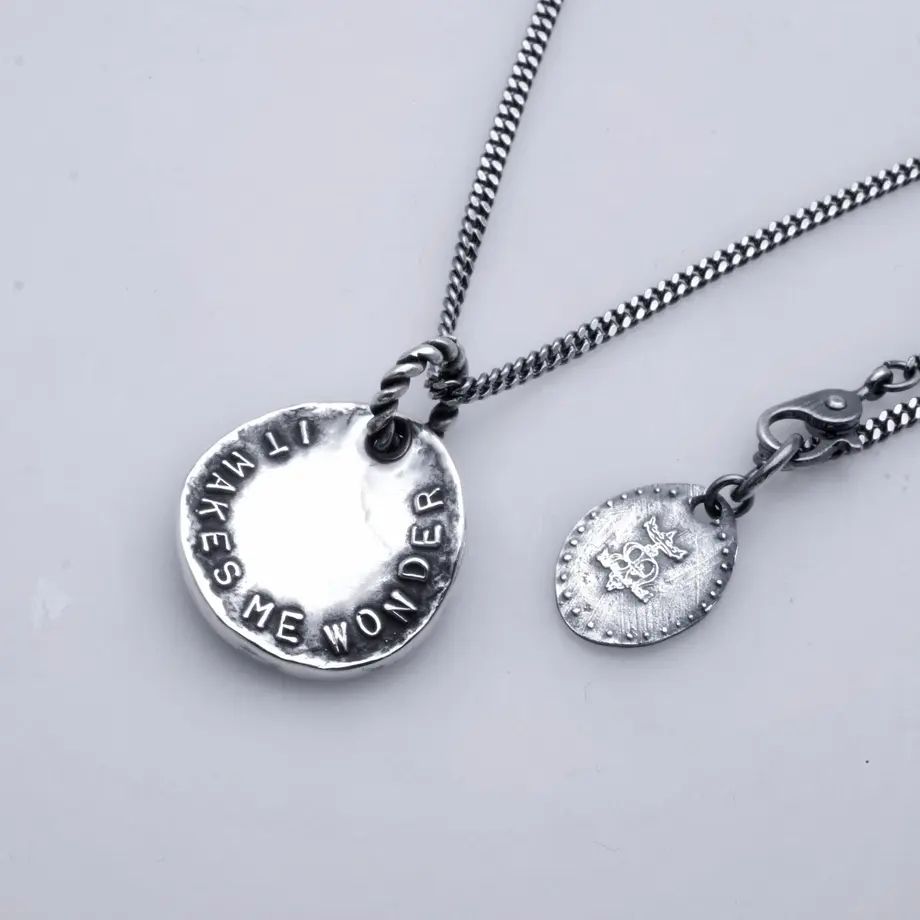 【残りわずか】Stairway to Heaven Coin Pendant(SILVER)