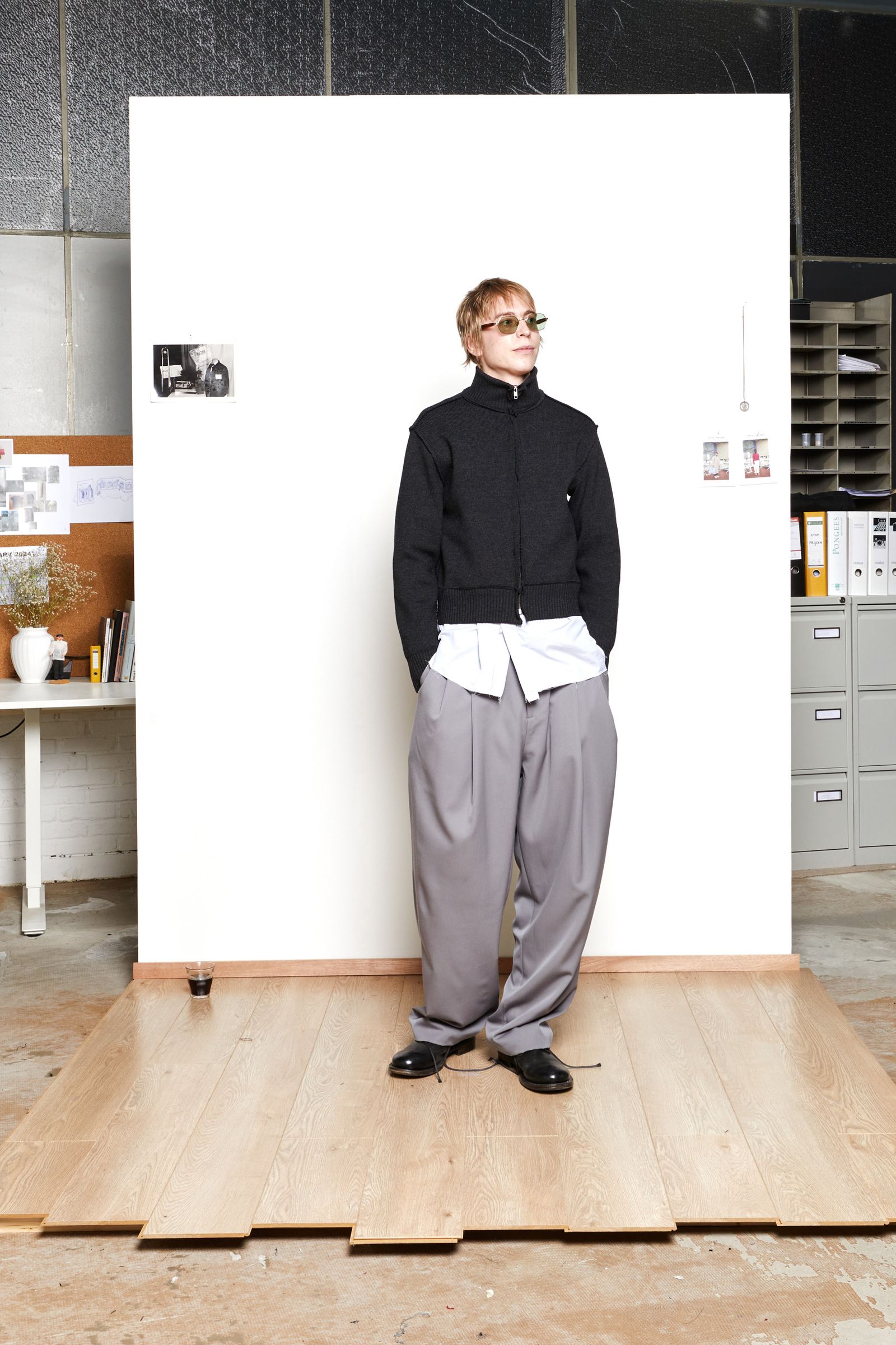 新品未開封camiel fortgens 24ss 掻ける LONGMACKINTOSH