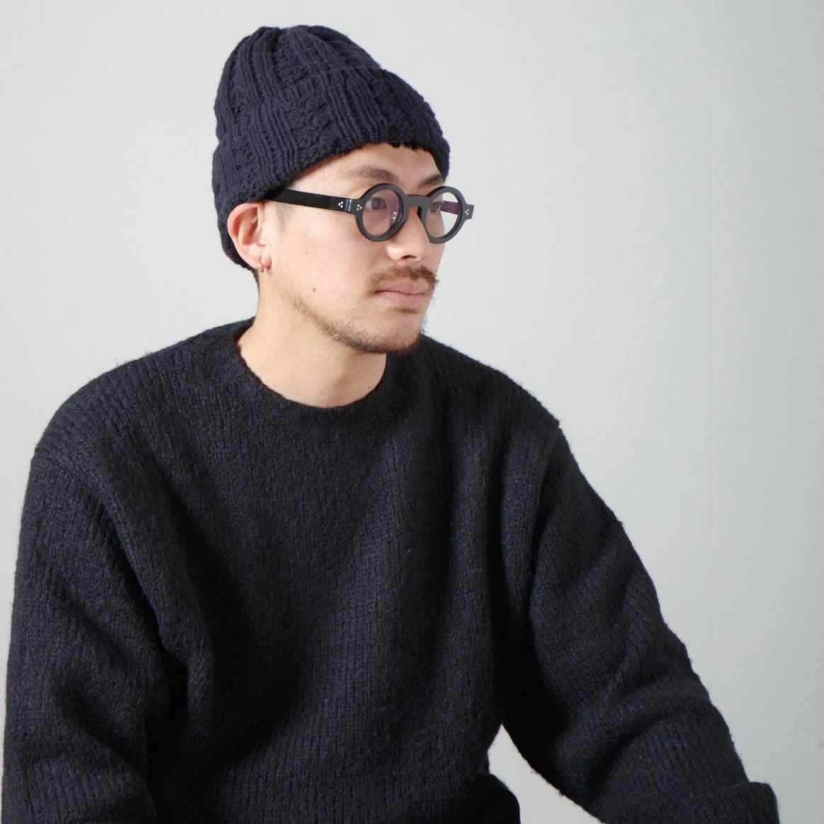 【残り一点】Insideout Cable Knit Cap