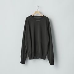 【残りわずか】Wool/Silk Knit Crew Neck LS