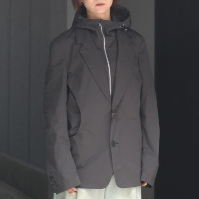 【残り一点】Detachable Hooded Blazer