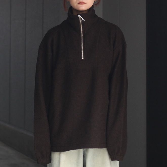 【残り一点】Wool Fleece Half Zip Pullover