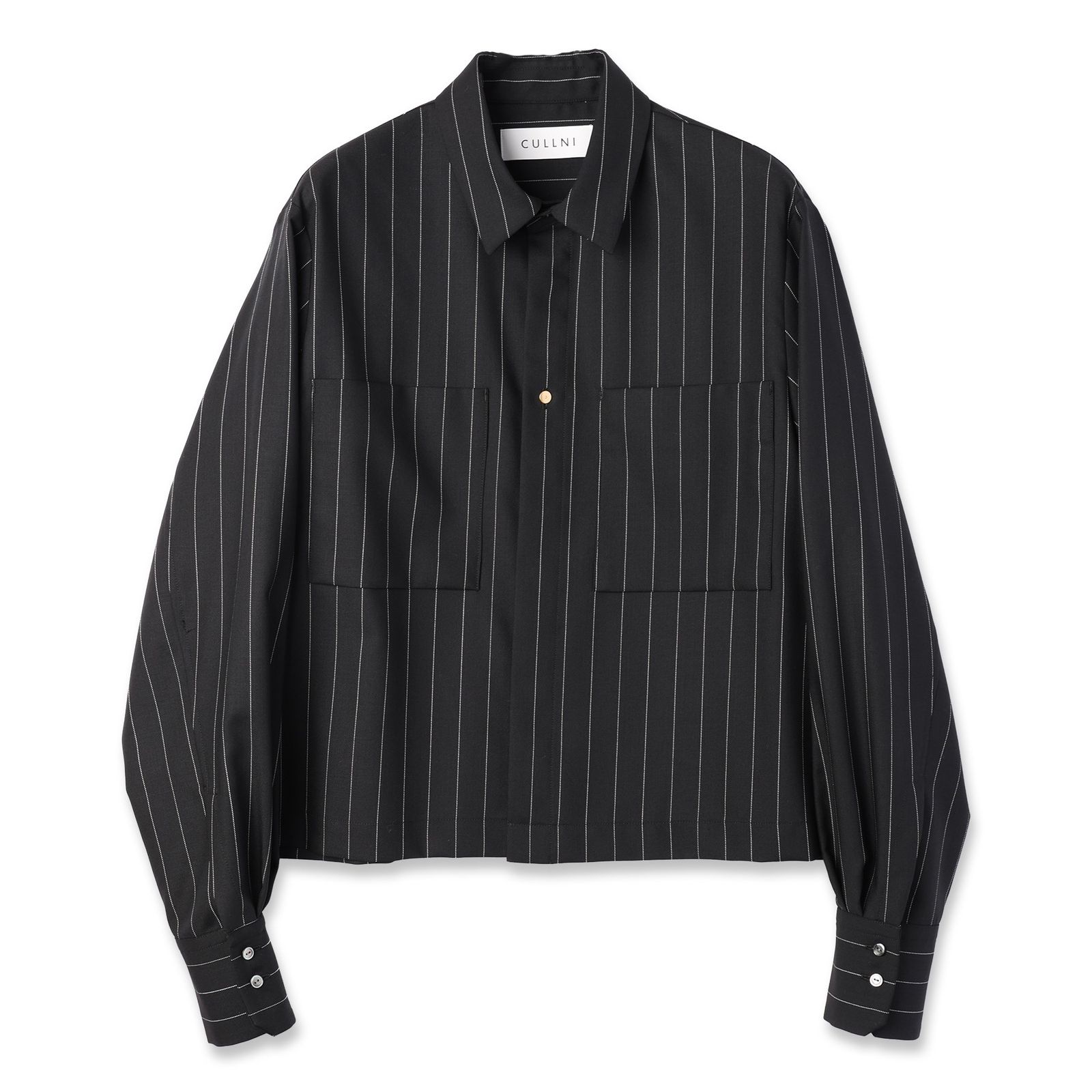 CULLNI - 【残り一点】Stripe Twill Square Pocket Shirt | ACRMTSM