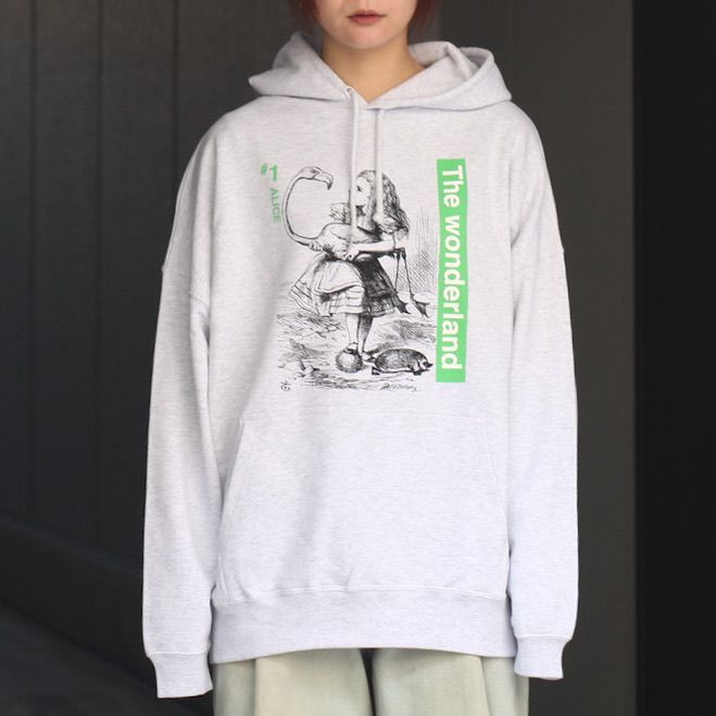 【残り一点】Oversized Print Hoodie