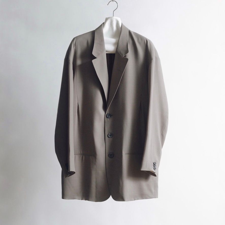 【残り一点】Draped Dart Wool Serge Blazer