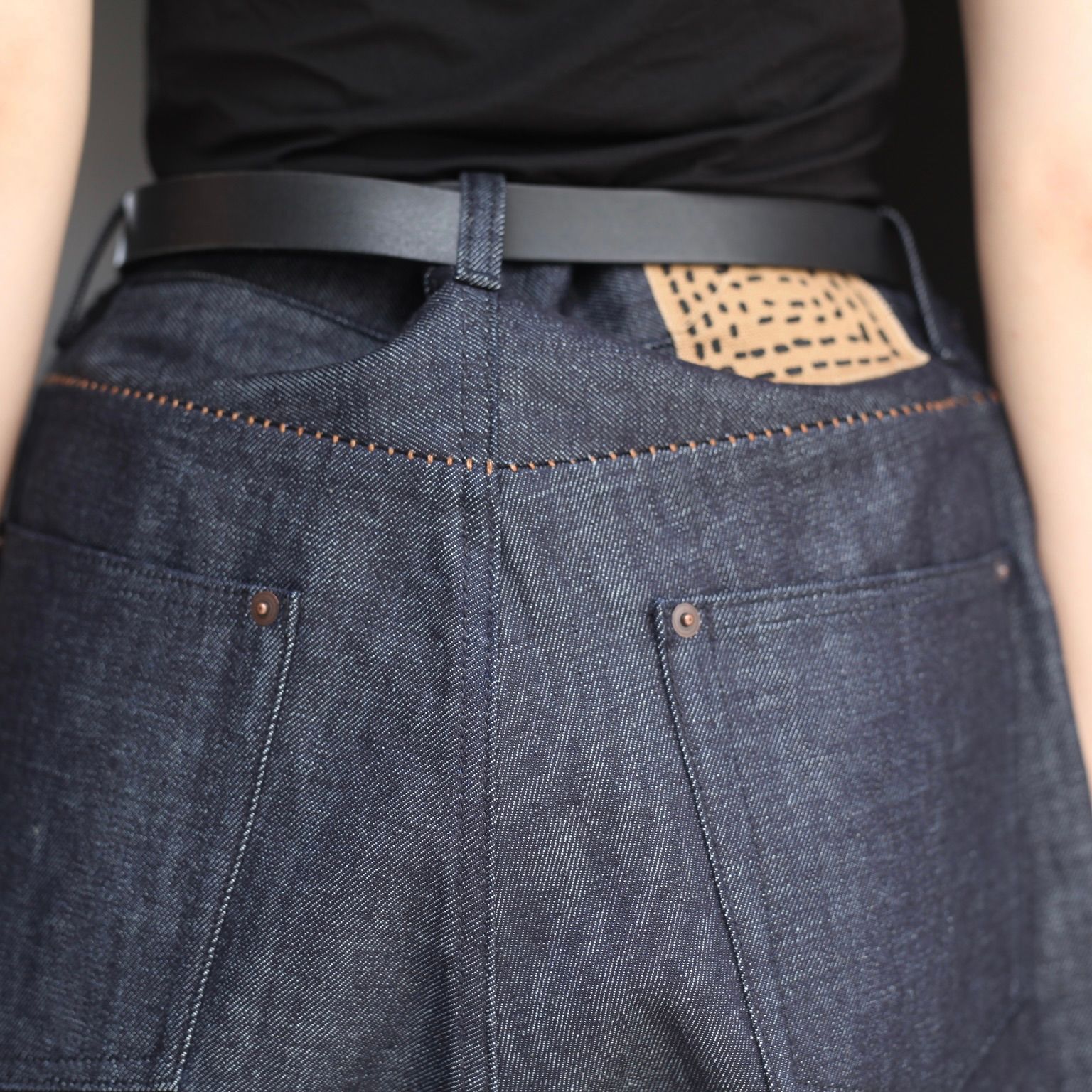 【残り一点】12.5OZ5ポケットデニムパンツ