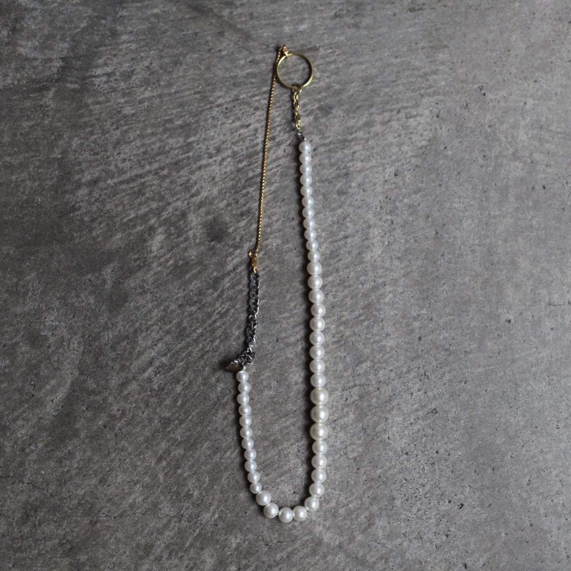 BLESS - 【残り一点】Material Mix Necklace(PEARLS REGULAR) | ACRMTSM ONLINE STORE