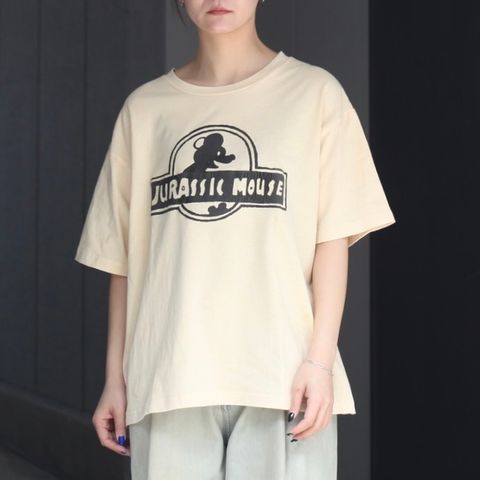 【残り一点】Jurassic Mouse Half Sleeve T-shirt